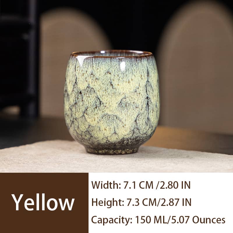Chinese Tea Cup Handmade Ceramic Handicrafts- 1 Piece