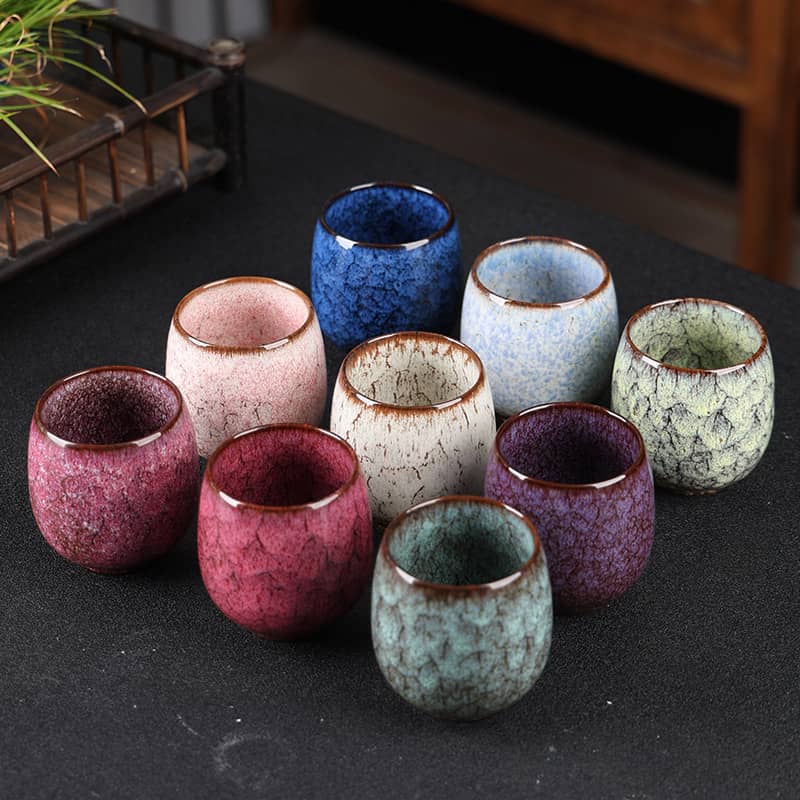Chinese Tea Cup Handmade Ceramic Handicrafts- 1 Piece