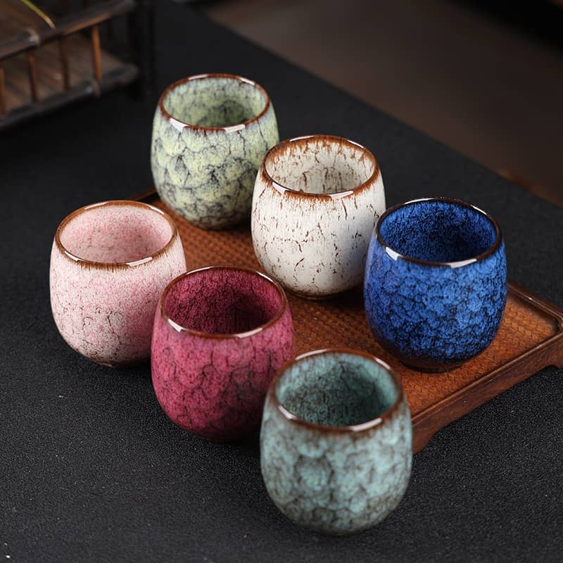 Chinese Tea Cup Handmade Ceramic Handicrafts- 1 Piece