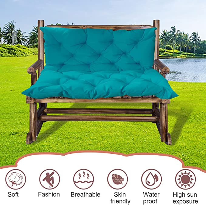 Waterproof Patio Hanging Chair Swing Sofa Cushion for Settee