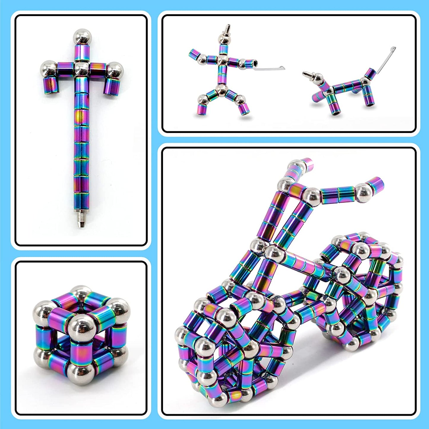 Decompression Fidget Pen Kids Magnetic Toy Pen