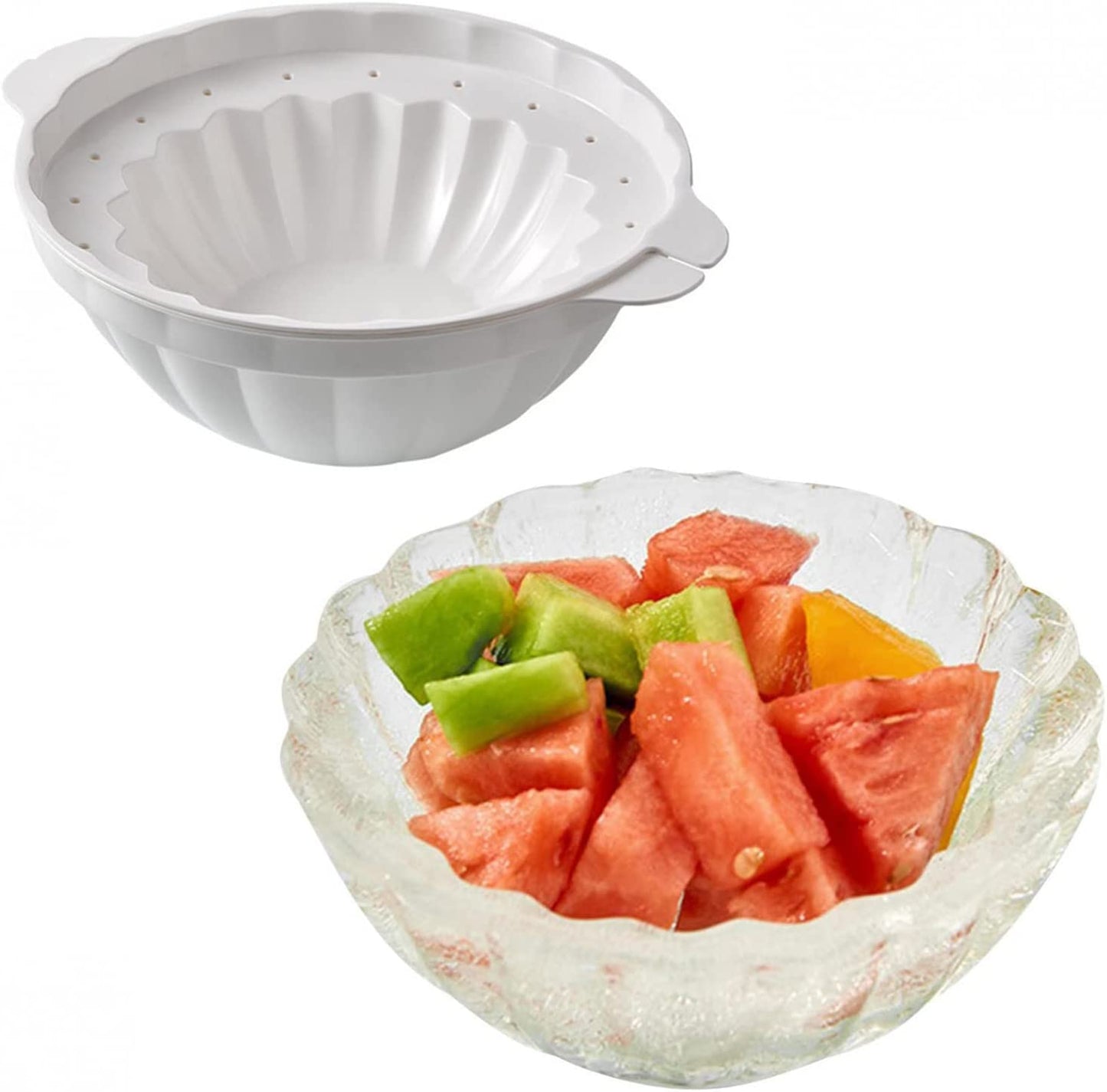 Ice Bowl Maker Mold for Summer Party Bar Supply-2 Packs