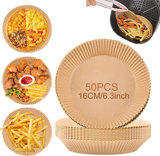 Air Fryer Disposable Paper Liner 50/100 pcs