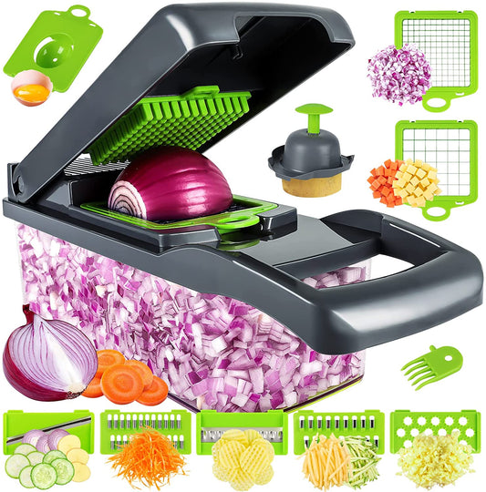 Pro 13 in 1 professional food Chopper multifunctional Vegetable Chopper- 1 Set