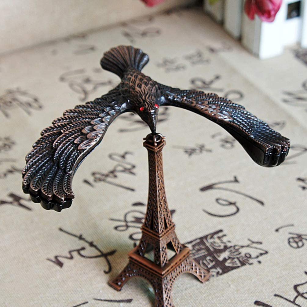 Balance Bird, Eiffel Tower with a Balance Eagle Tabletop Decoration and Children's Gift 1PCS