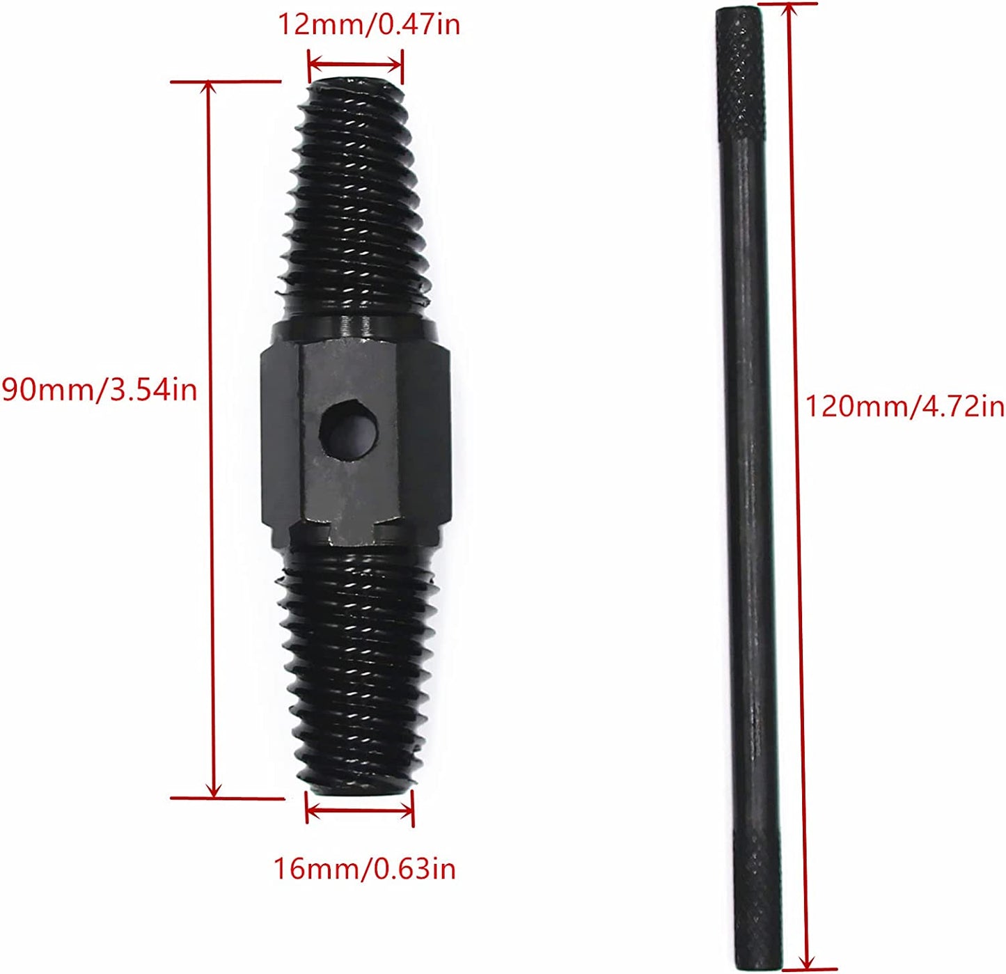 Broken Screw Remover for 1/2 and 3/4 inch damaged-2 Packs