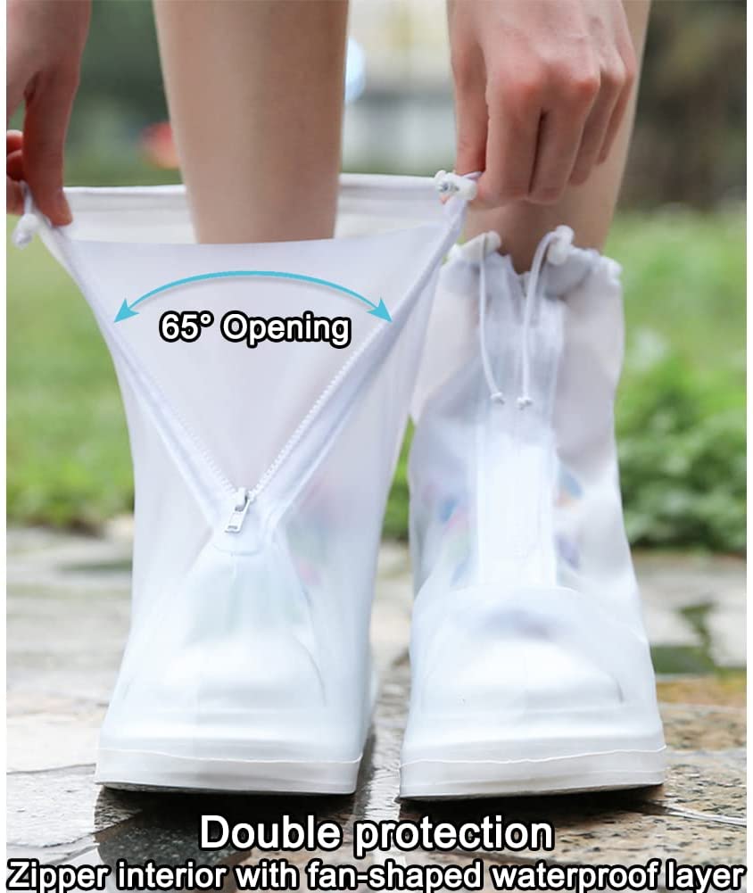 Shoes Cover Waterproof Sand Control Non-Slip Shoes Cover Reusable - 1 Pair